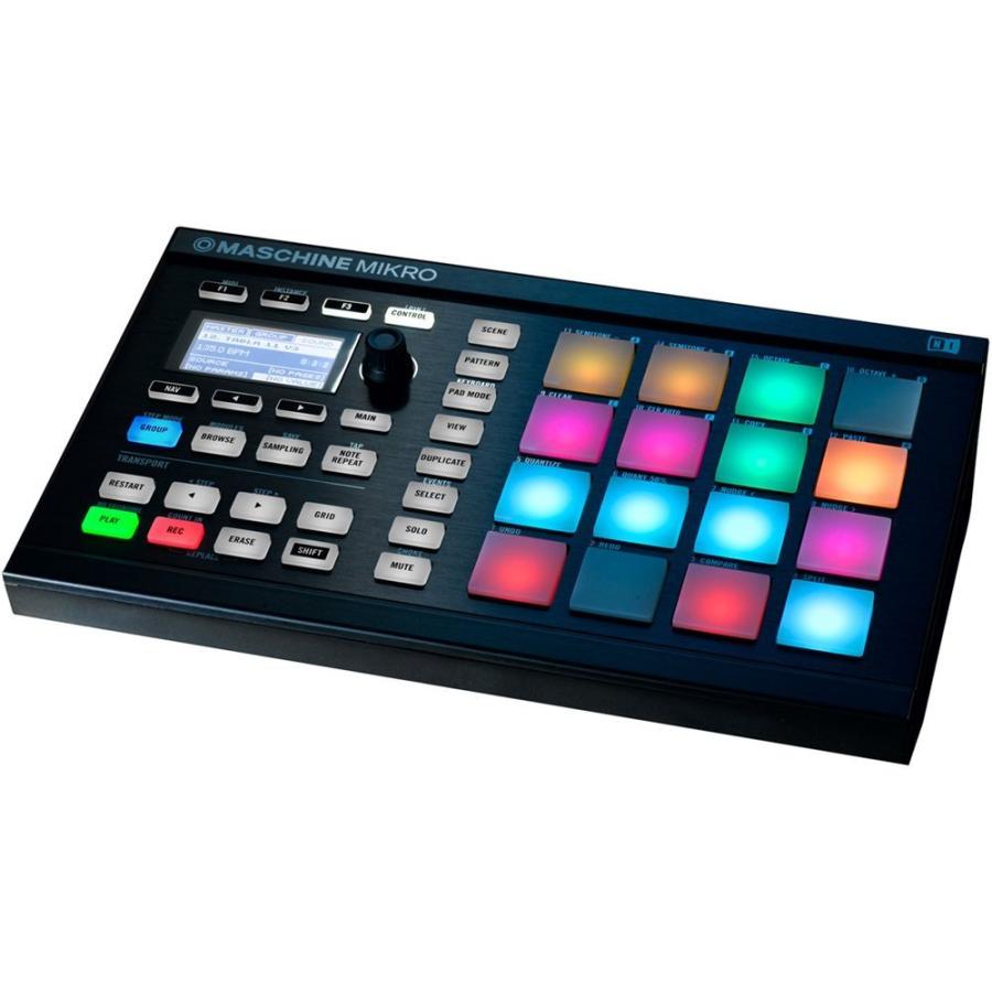 Native Instruments グルーヴ制作システム MASCHINE Mikro MK2 Black  