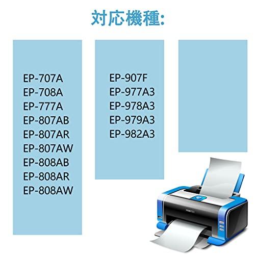Epson用 エプソン IC6CL80L インクカートリッジ 3色セット(シアン、マゼンタ、イエロー) ICC80L ICM80L IC80YL とうもろこし インク 対応機種：EP-70｜sebas-store｜02