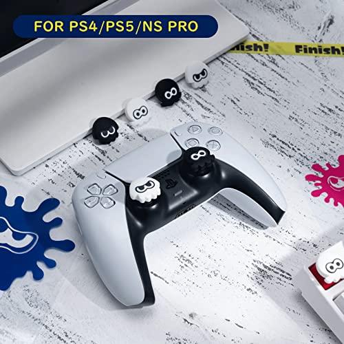 YOCORE PS4/PS5/Switch Pro コントローラー アナログスティックカバー コントローラー 保護カバー ジョイスティックカバー アシストキャップ かわい｜sebas-store｜02