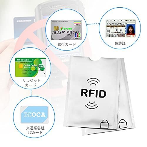 LANMU 20枚 スキミング防止ケース カードケース スキミング防止 磁気防止 ICカード干渉防止 磁気エラー防止カードケース RFID＆磁気スキミング防止 i｜sebas-store｜03