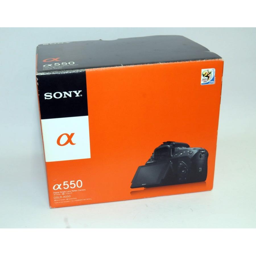 ソニー デジタル一眼レフα550(ボディ単体)ブラック DSLRA550 ソニー デジタル一眼レフα550(ボディ単体)ブラック DSLRA550
