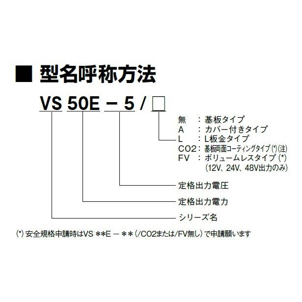 VS150E-24 TDKラムダ AC-DC基板型電源 正規特約店