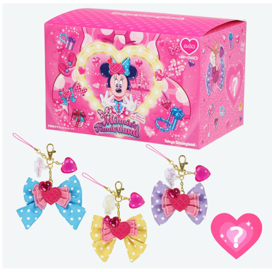 キーチェーン4個 ディズニー・パルパルーザ ミニーのファンダーランド キーチェーン4個 ディズニー・パウパルーザ ミニーのファンダーランド