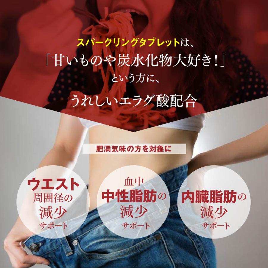 スリムビューティハウス スパークリングタブレット ダイエット エラグ