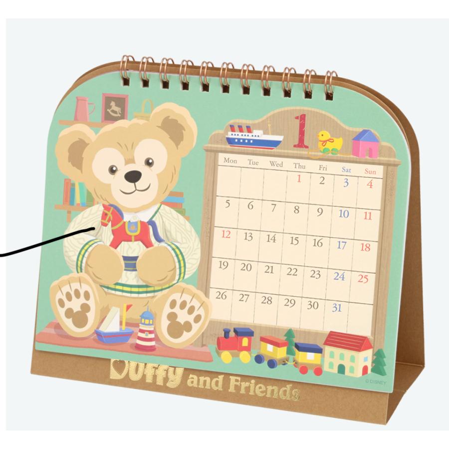 ダッフィー&フレンズ 万年カレンダー 万年カレンダー付き！東京ディズニーシー“ダッフィー＆フレンズ