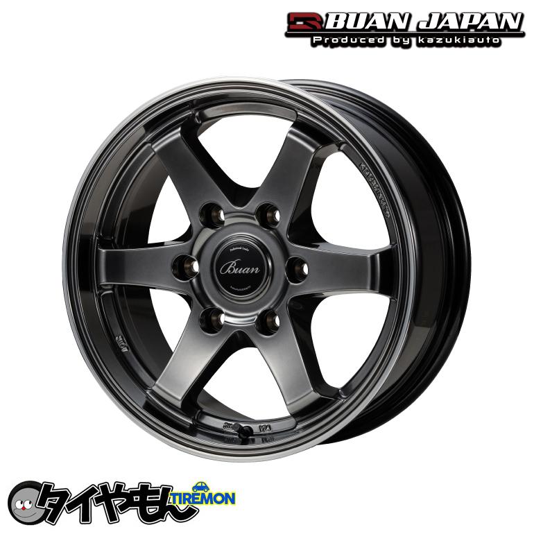 アルミホイール 舞杏 KB RACING 16 16インチ 6H139.7 6.5J +38 ハイパーブラック 4本セット 200系 ハイエース  レジアスエース :buan16004:タイやもん - 通販 - Yahoo!ショッピング