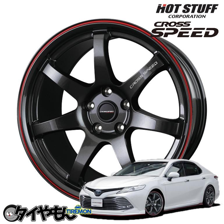 送料無料 18インチ 5h114 3 8 5ｊ 30か38か55 ホットスタッフ クロススピードcr7 軽量モデル ジェイド アコード プリウスa S Disabilityexpotas Org