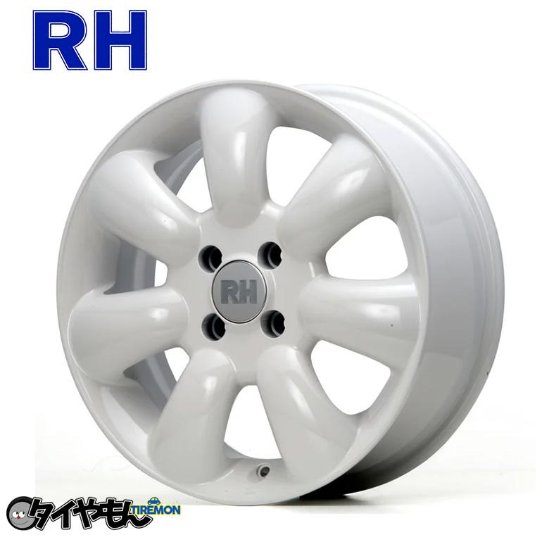 RH マキシライト 17インチ 4H100 7J +35 4本セット ホイール ホワイト 