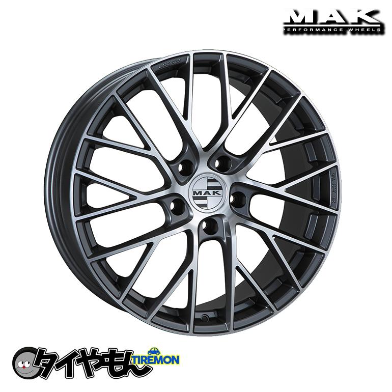 MAK モナコ 19インチ 5H130 10J +45 1本 GM ポルシェ ボクスター(987 