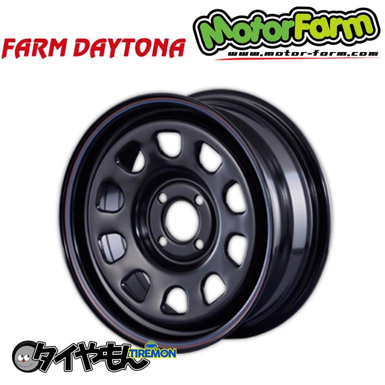モーターファーム ファーム デイトナ 15インチ 4H100 6J +30 1本