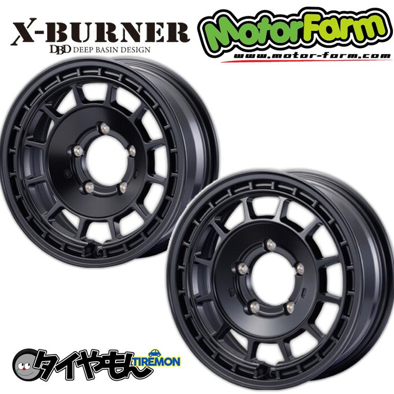モーターファーム クロスバーナー X-BURNER 16インチ 5H139.7 6J -5 1 
