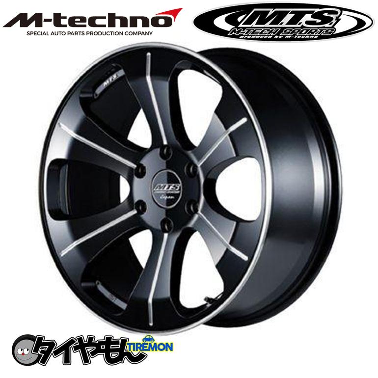 MTS エムテクノ MJ-03S 16インチ 6H139.7 7J +38 4本セット ホイール 