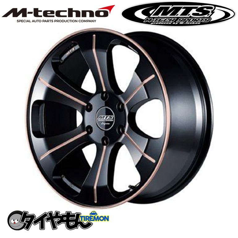 MTS エムテクノ MJ-03S 18インチ 6H139.7 8J +38 1本 ホイール MTS エムテクノ MJ-03S 18インチ 6H139.7 8J +38 1本 ホイール