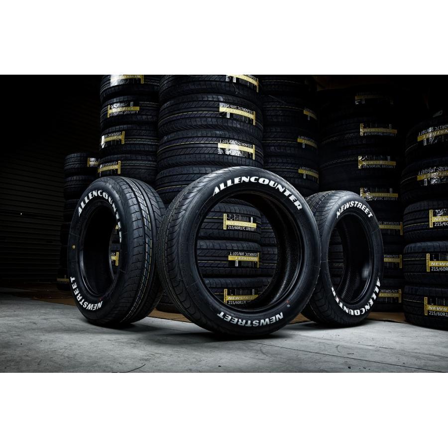 オーレンカウンター ALLENCOUNTER ニューストリートOG-20 NEWSTREET 215/65R16  新品タイヤ 2本セット価格 ホワイ｜second-divine｜03