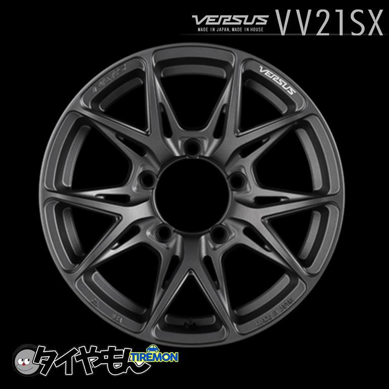 RAYS VERSUS VV21SX 16インチ 5H139.7 6J +5 4本セット ホイール 