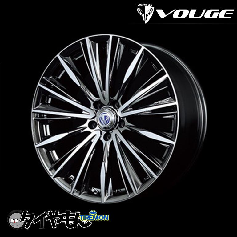 RAYS VERSUS VOUGE 18インチ 5H100 7J +48 4本セット ホイール クロモ 