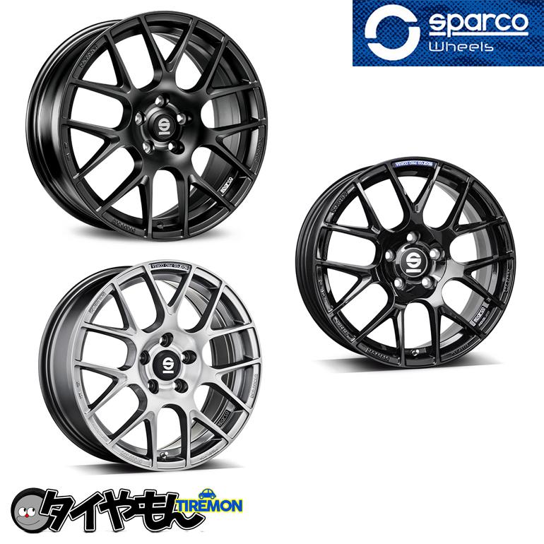 スパルコ　ホイール　4本セット SPARCO PROCORSA 17インチ 5H108 7.5J +45 4本セット ホイール グロス