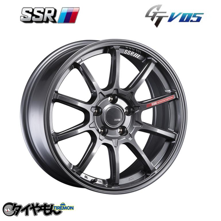 無限（MUGEN） SSR GTV05 17インチ 5H114.3 7J +48 2本セット
