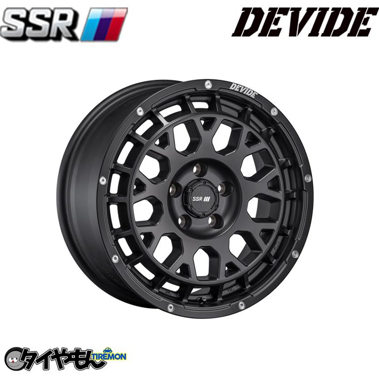 SSR ディヴァイド GM DEVIDE ディバイド17インチ 5H114 7.5J +38 1本