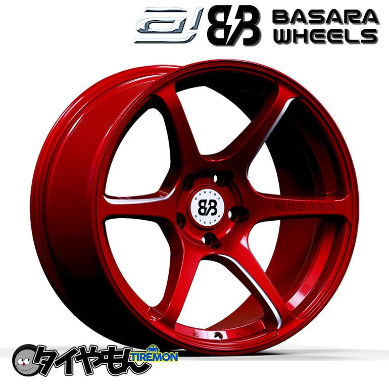 アクセレラ バサラホイール 18インチ 5H114.3 9.5J +15 1本 ホイール キャンディレッド BASARA WHEELS ドリフト  GTR :takahasi-basarared006:タイやもん - 通販 - Yahoo!ショッピング