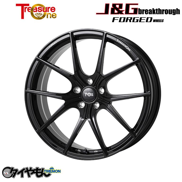 J&G ブレイクスルー 鍛造 JGB003 19インチ 5H120 8J +36 1本 ホイール