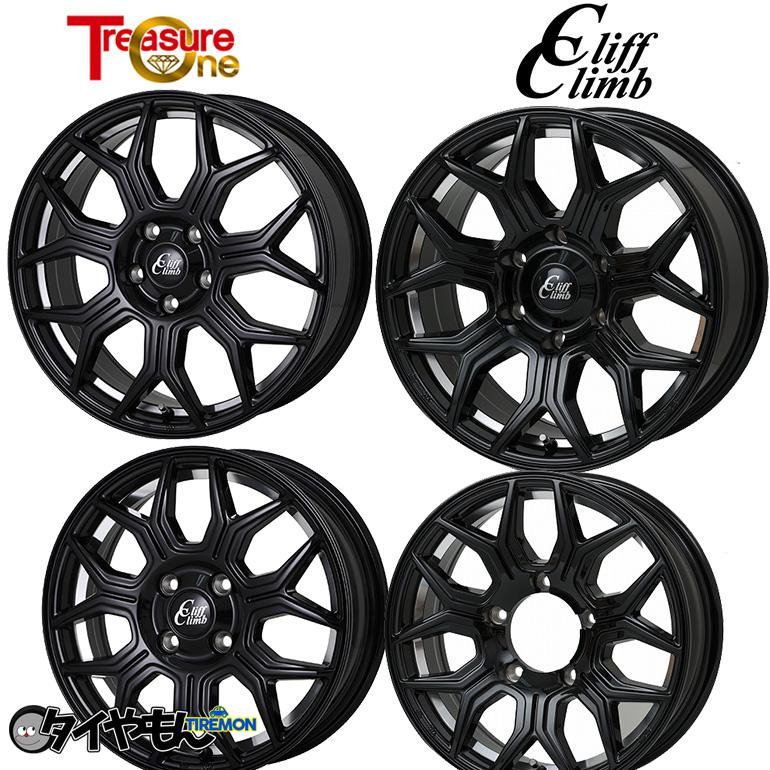 クリフクライム TC-10M 15インチ 6H139.7 6J +43 4本セット ホイール 