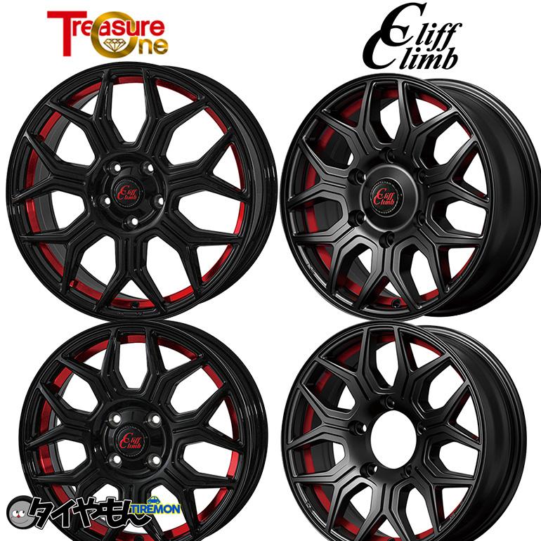 クリフクライム TC-10M 18インチ 5H114.3 7J +38 2本セット ホイール  