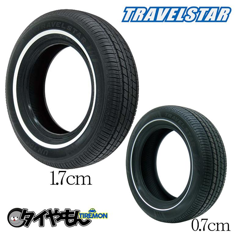 トラベルスター UN106 215/70R15 215/70-15 98T ホワイトリボン 1.7cm 