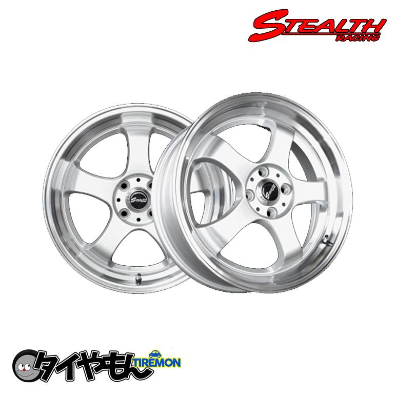 15インチ アルミホイールセット 4本　ステルスレーシング second-divine_trk36p22004