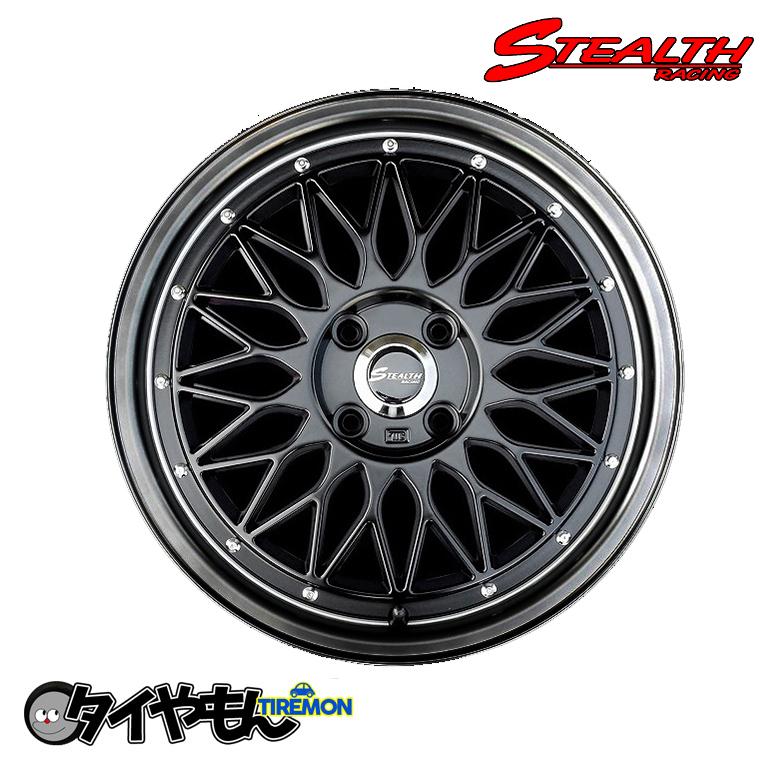 ステルスレーシング PROGLESS ME-01 16インチ 4H100 5.5J +43 4本 