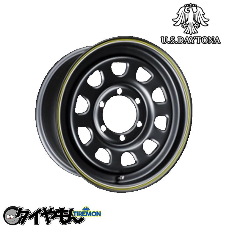 DAYTONA 15インチ ブラックスチールホイール 在庫確認必須商品 スチールホイール usデイトナ daytona 15