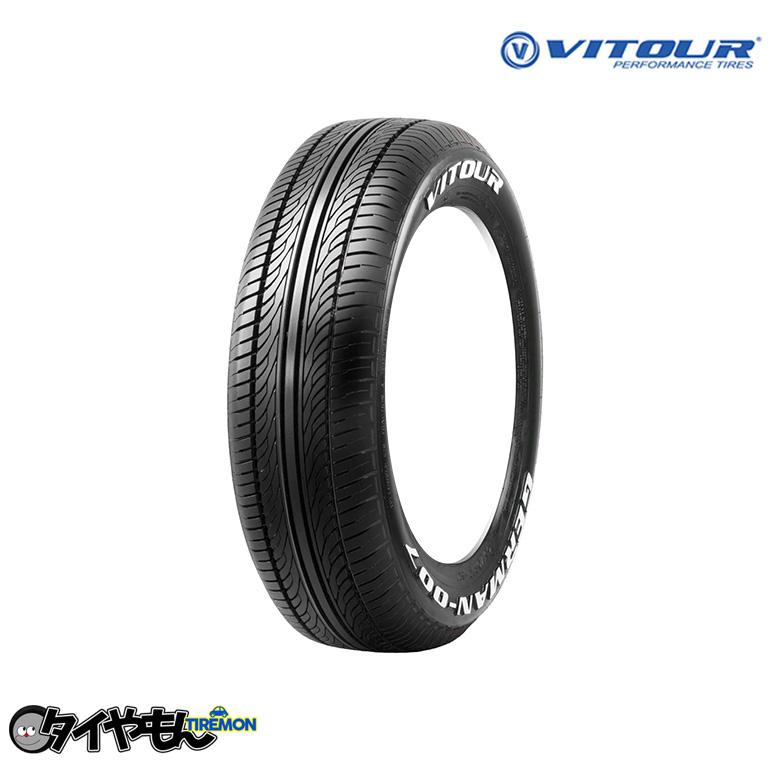 ヴィツァー ジャーマン 007 RWL 165/70R12 77T 12インチ 4本セット