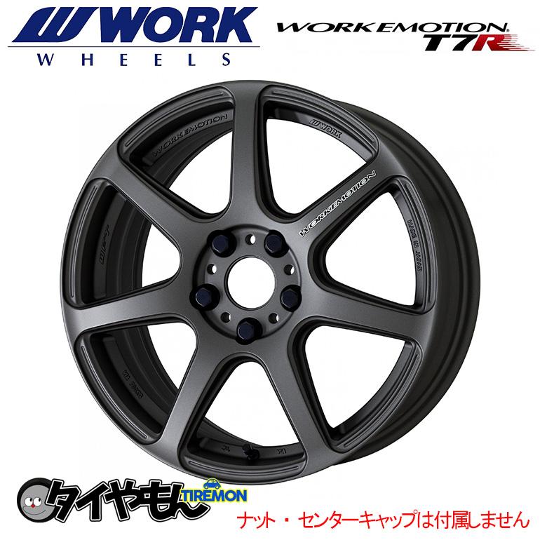 WORK エモーション T7R 18インチ 5H114.3 10.5J +12 2本セット 