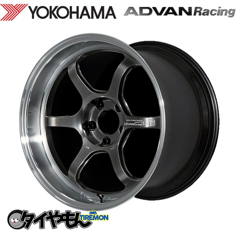 鍛造 ヨコハマ アドバンレーシング R6 18インチ 5H100 10J +35 4本 