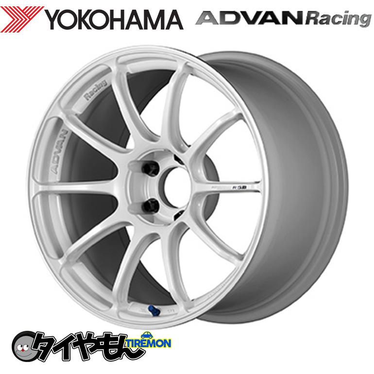 ADVAN ヨコハマ アドバンレーシング RS3 18インチ 5H114.3 9J +25 2本 