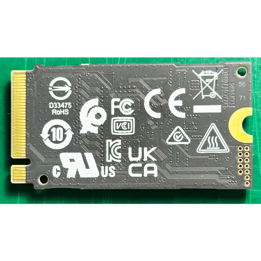 SAMSUNG NVMe 512GB 2242 M.2 PCIe SSD SKhynix 新品PCからの SAMSUNG NVMe 512GB 2242 M.2 PCIe SSD SKhynix 新品PCからの