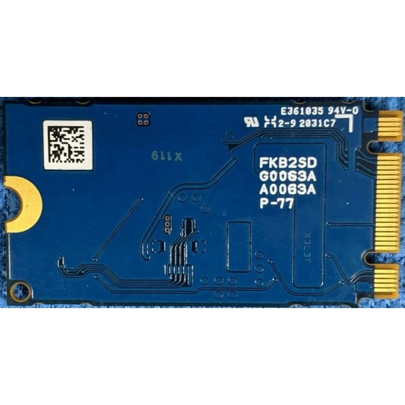 NVMe 128GB 2242 SSD KIOXIA Lenovo純正品 M.2 PCIe 即納 KBG40ZMT128G (元東芝メモリ株式会社)|second-mobile|02