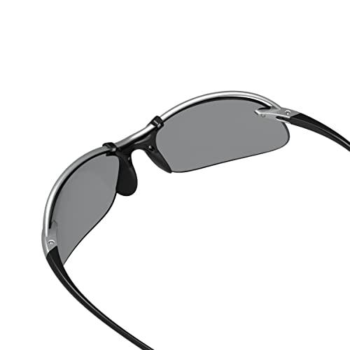 SWANS(スワンズ) スポーツ サングラス エアレスウェイブ ミラーレンズモデル SA-505 MTSIL マットチタンシルバー×マットブラッ SA MTSIL マットチタンシルバー×マットブラック/シルバーミラー×スモークレンズ