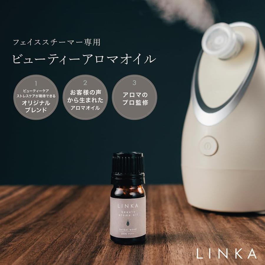 LINKA リンカ イオン フェイススチーマー アロマオイル セット コンパクト UVC除菌 スチーム美顔器 水道水対応 |  | 01