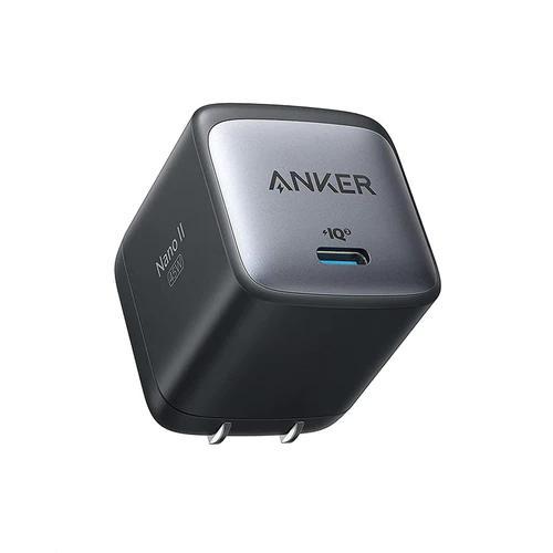 Anker Nano II 45W PD 充電器 USB−C 独自技術Anker GaN II採用 PD対応 PPS規格対応 PSE技術基準適合 折りたたみ式プラグ ブラック A2664N1 | 