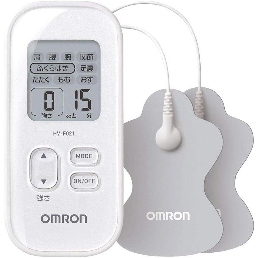 オムロン 低周波治療器 ホワイト OMRON HV-F021-W | 
