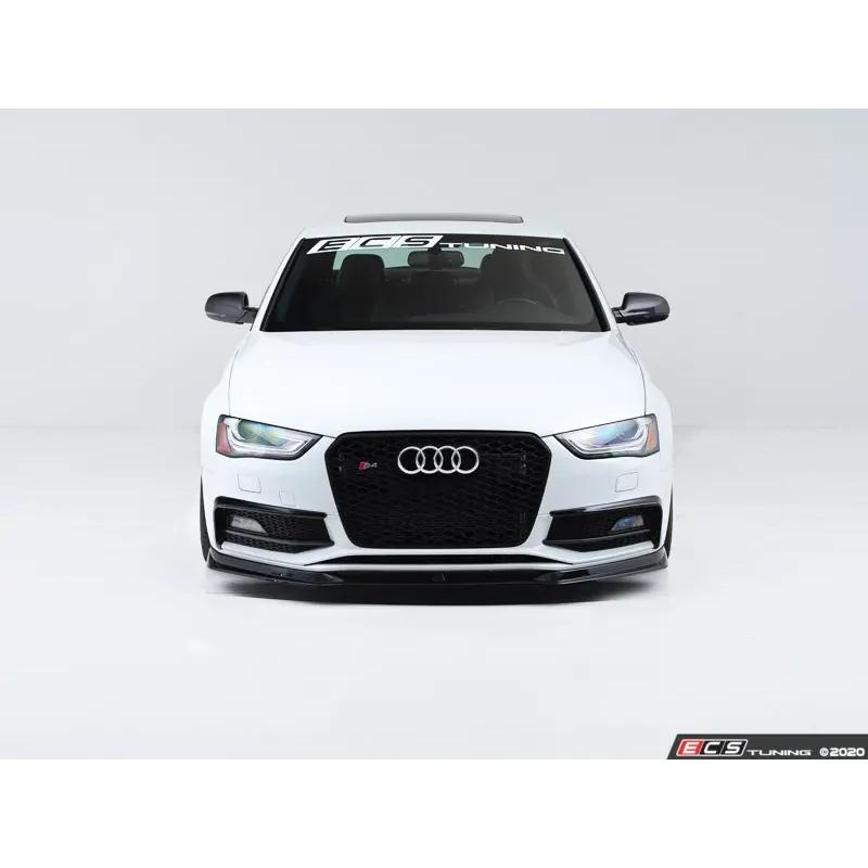 Audi B8.5 S4 / A4 S-Line フロントリップスポイラー Gloss Black | 