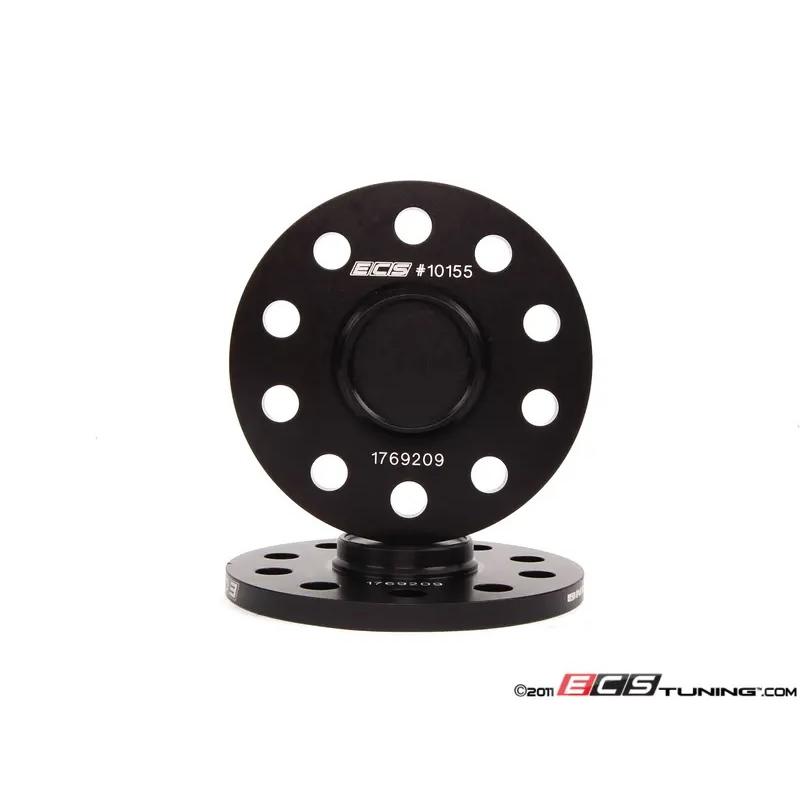 ECS ダストキャップ付き ホイールスペーサー 10mm ハブ付き 2枚セット | 