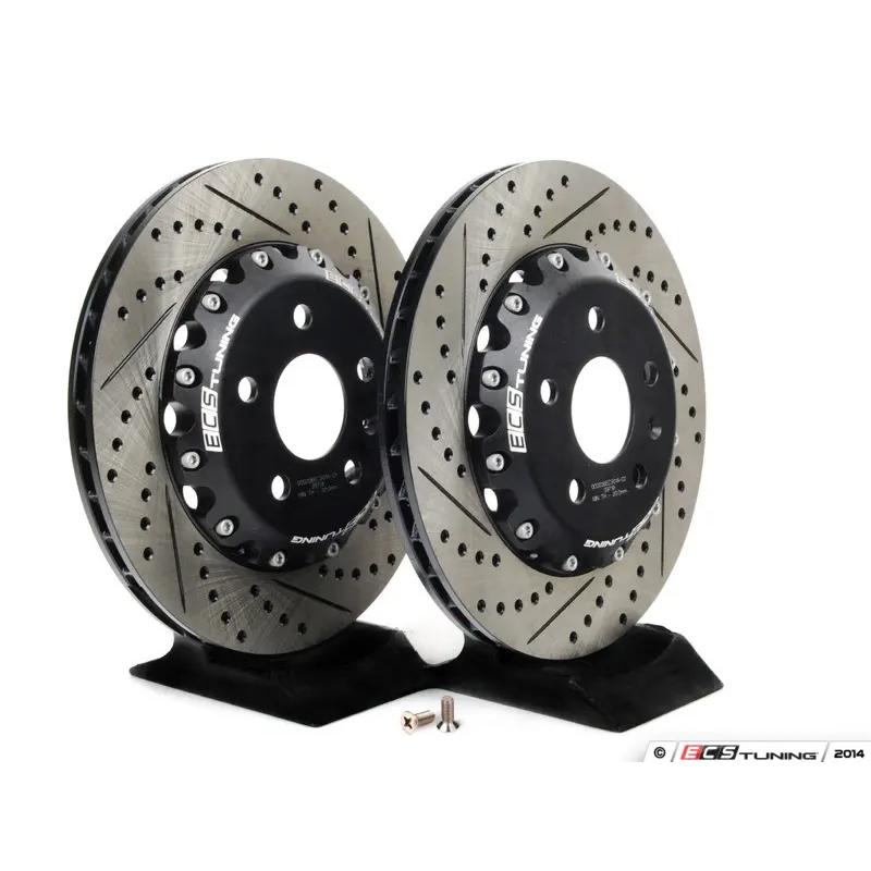 ECS リア 2ピース ブレーキローター ドリルホール＆スリット入り ( 310 x 22 ) | 