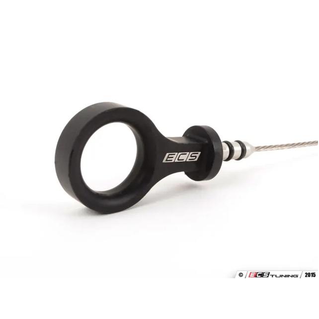 VW Golf5 Golf R / Audi TTS アルミ エンジンオイルレベルゲージ ブラック | 