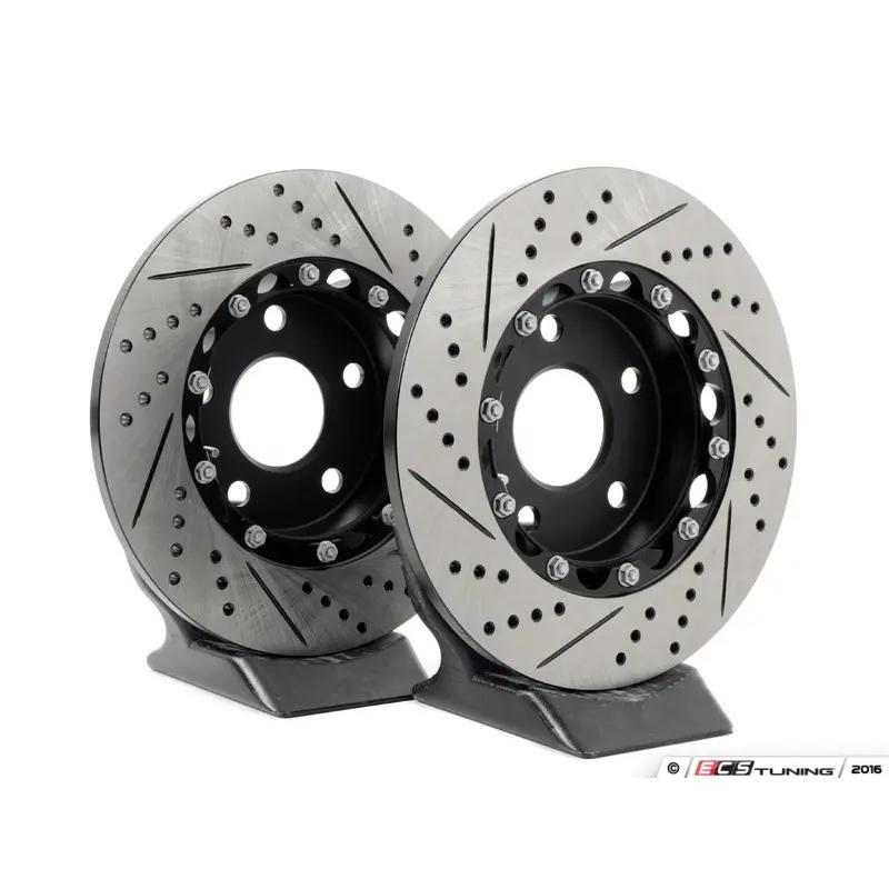 ECS リア 2ピース ブレーキローター ドリルホール＆スリット入り ( 282 x 12 ) |  | 01