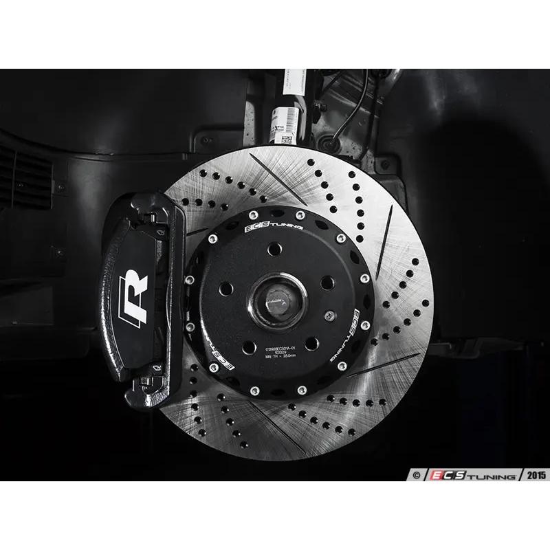 ECS フロント 2ピース ブレーキローター ドリルホール＆スリット入り ( 340 x 30 ) |  | 03