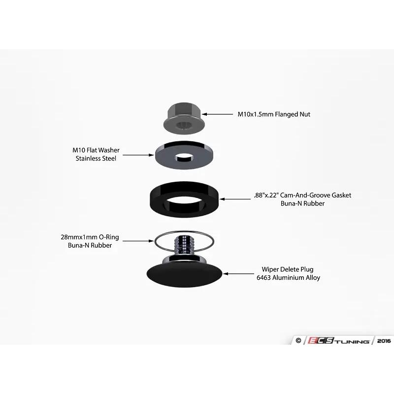 アルミ製 リアワイパーデリート プラグ |  | 03