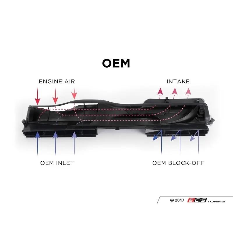 【アップデート版】MQB デュアル インレット ダクト ABS製 |  | 05