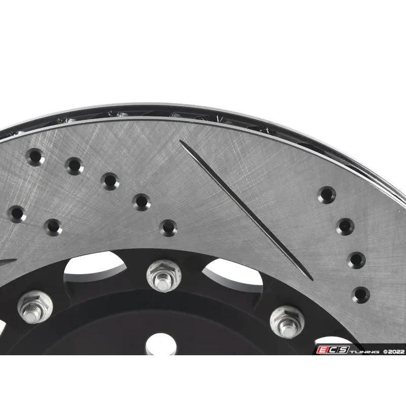 RS3 フロント 2ピース ブレーキローター ドリルホール＆スリット入り ( 370 x 34 ) |  | 03